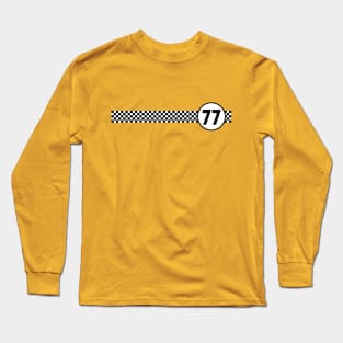 77 Taxi Stripe Long Sleeve T-Shirt